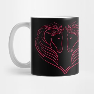 Heart of Horses Mug